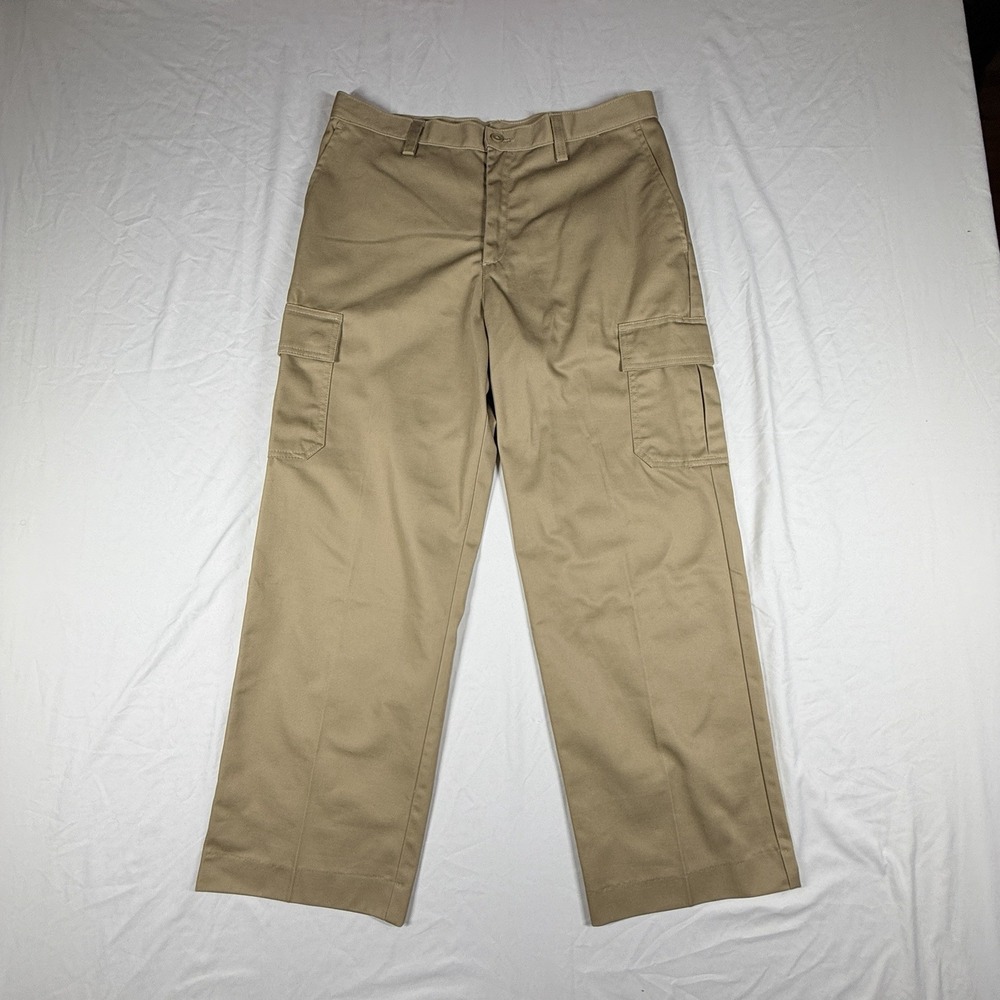 Edward's Men's Cargo Work Pants Khaki New With Tags 32/29 (32/27.5)